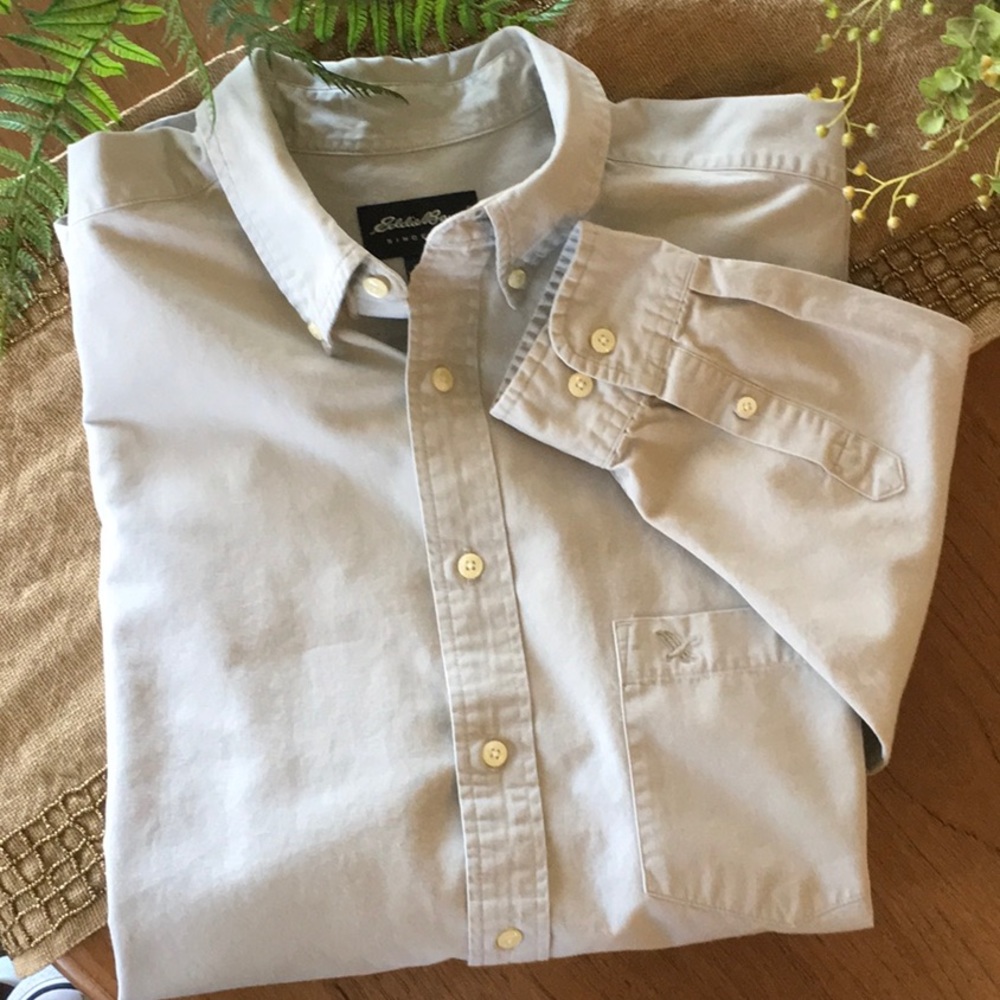 Eddie Bauer L Tall men’s button down good conditi